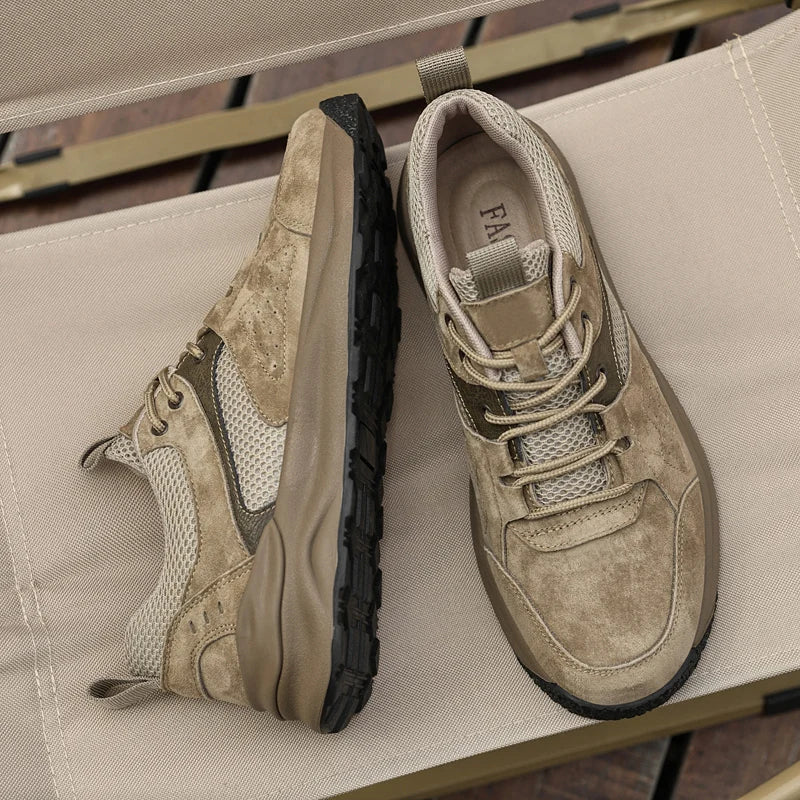 Atlas suede sneaker